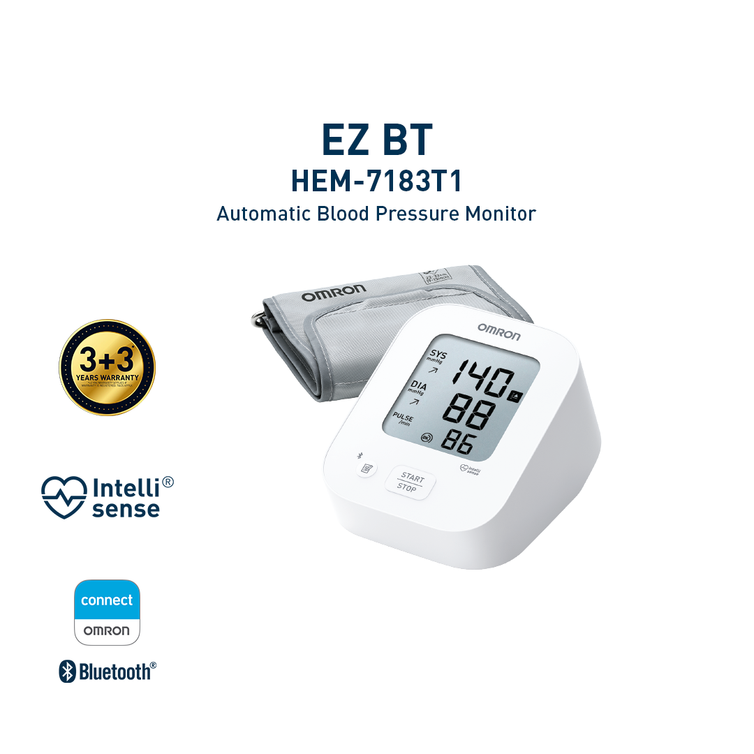 Omron Blood Pressure Meter Hem-7183T (BT)