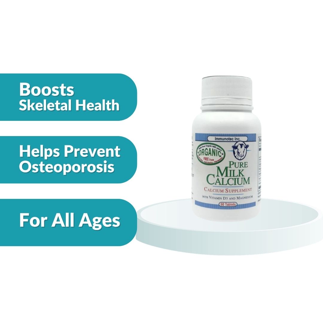 Organic Pure Milk Calcium Tablets 60's