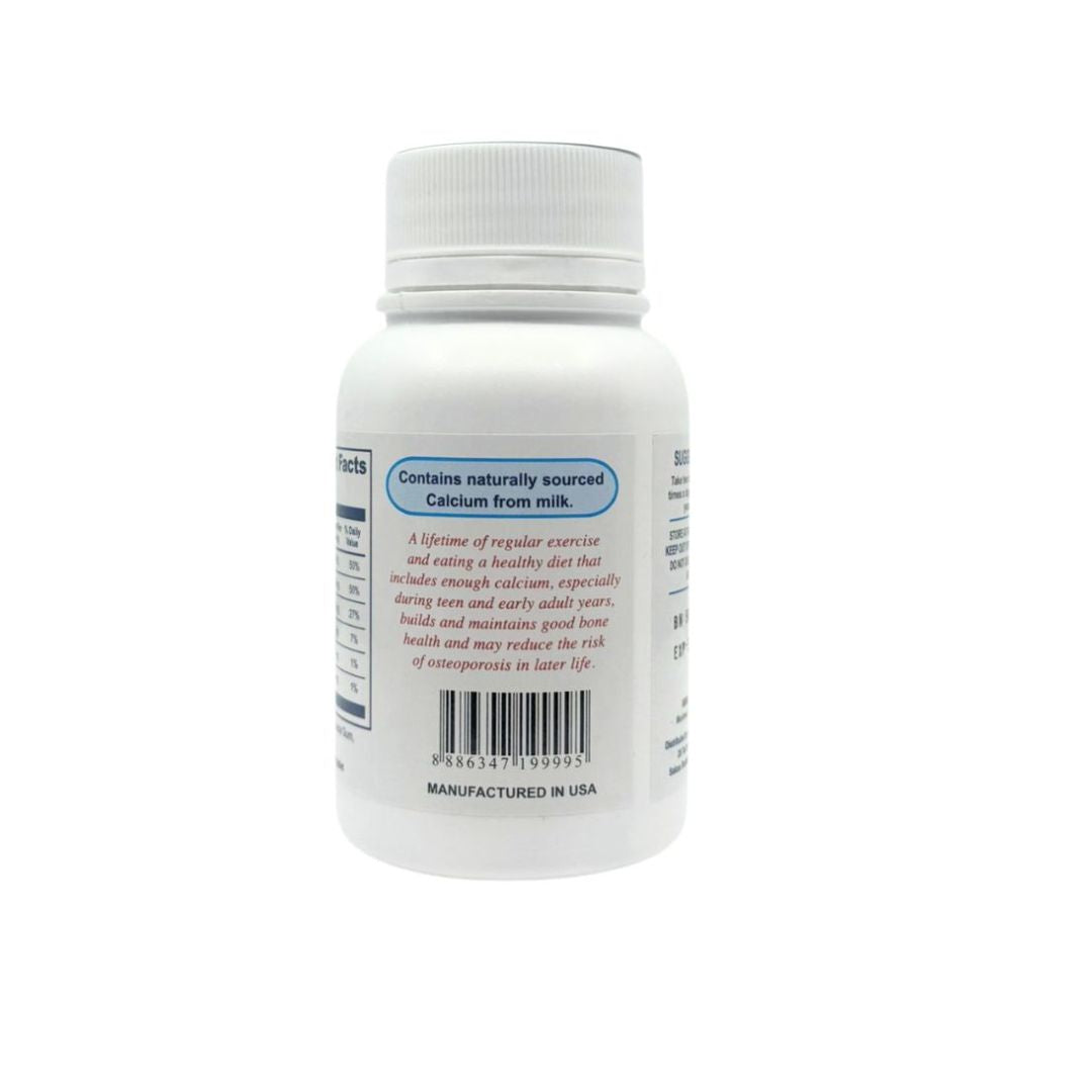 Organic Pure Milk Calcium Tablets 60's