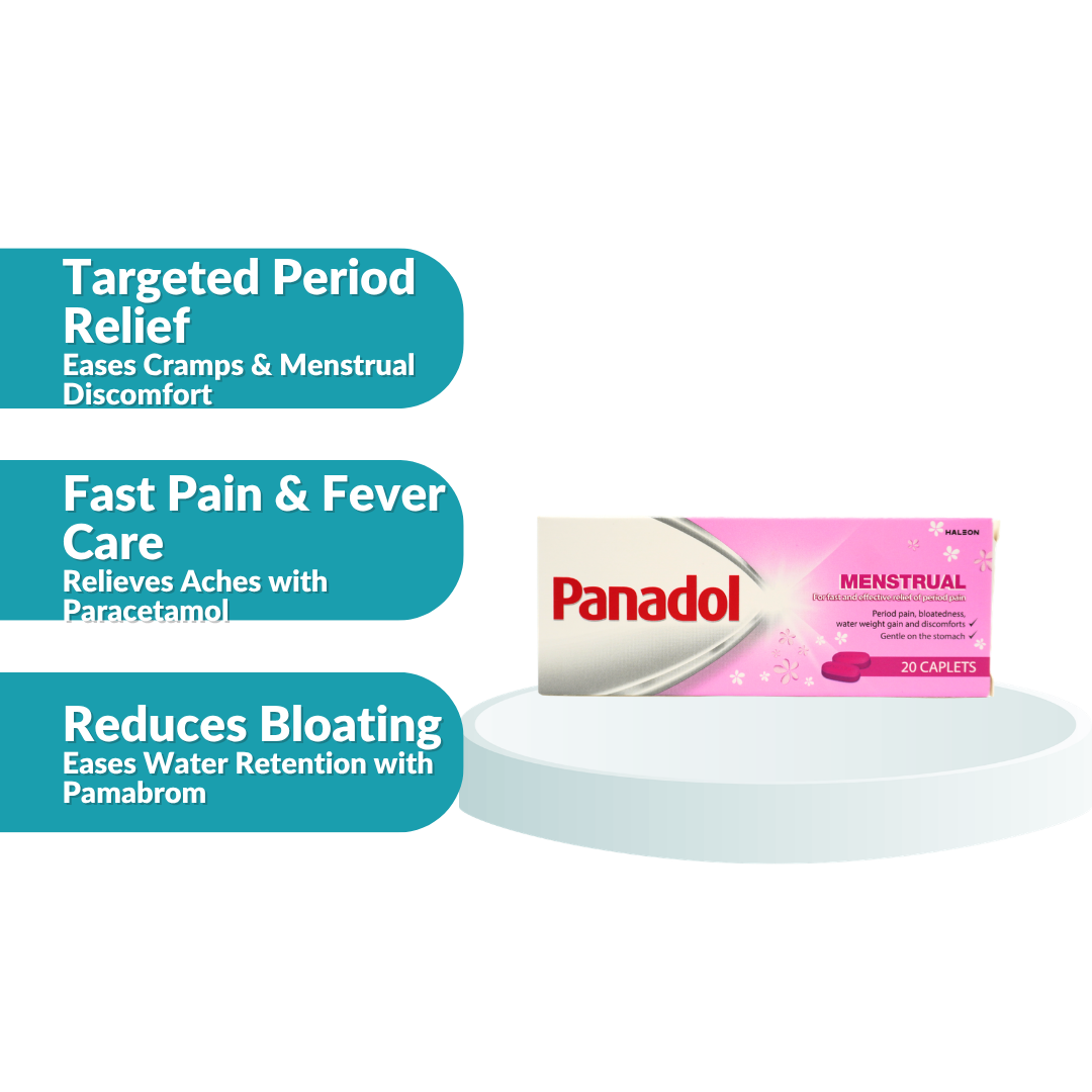 Panadol Menstrual Caplets 20's