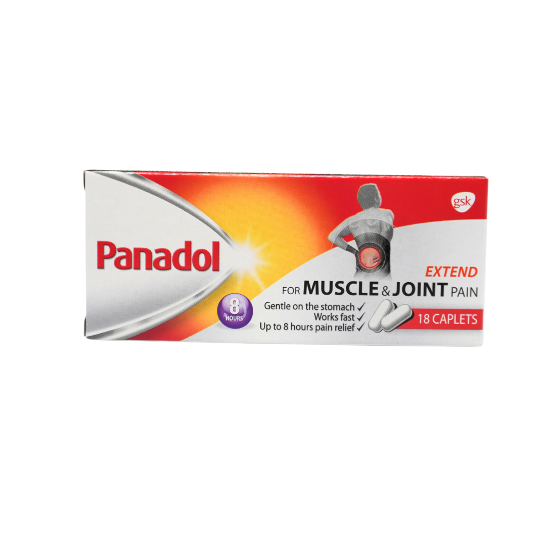 Panadol Extend Muscle & Pain 665mg Caplets 18's