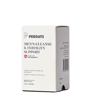 PERDAYS Men's Cleanse & Fertility Support Tablets 60'S