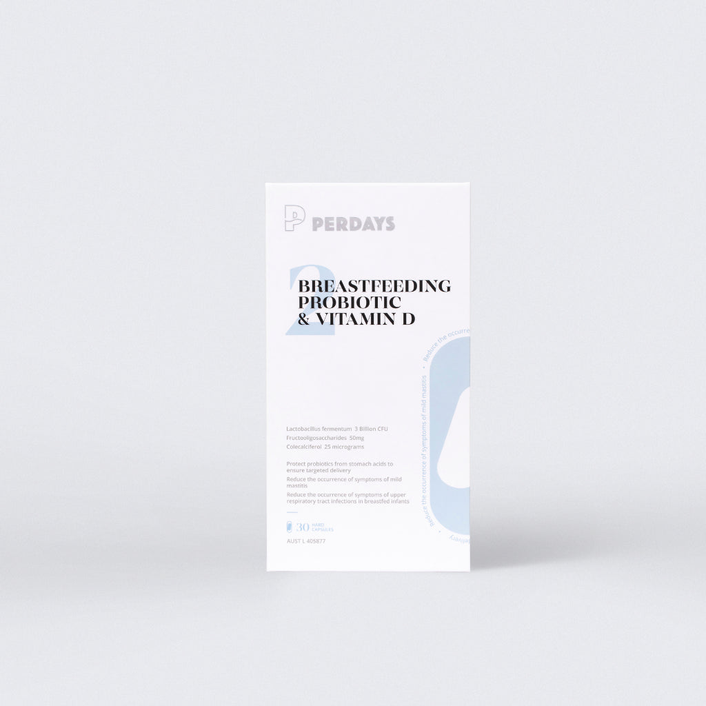 PERDAYS Breastfeeding Probiotic & D Capsules 30'S