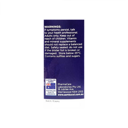 Sambucol Black Elderberry Cold & Flu Forte Capsules 24's
