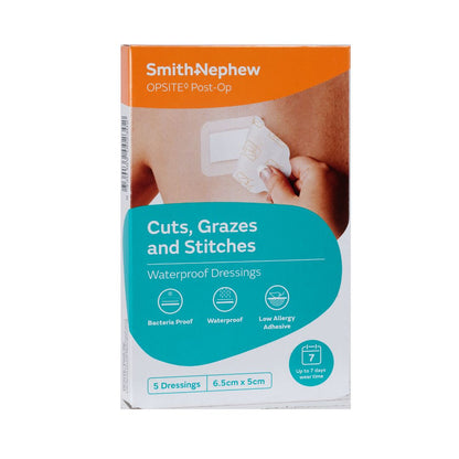 Smith & Nephew Opsite Post-Op 6.5CM X 5CM 5S