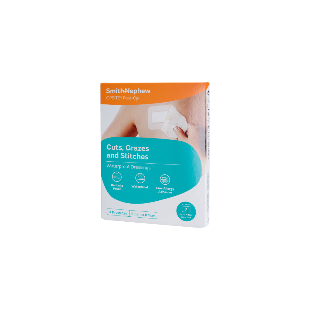 Smith & Nephew OPSITE POST-OP 9.5CM X 8.5CM 3'S