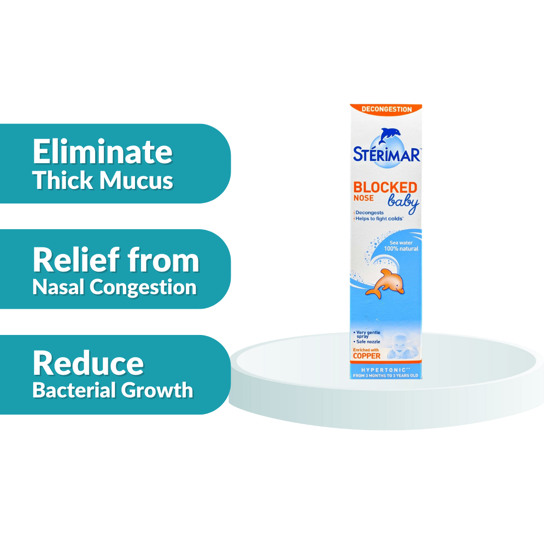 Sterimar Baby Blocked Nose Hypertonic Nasal Spray 50ml