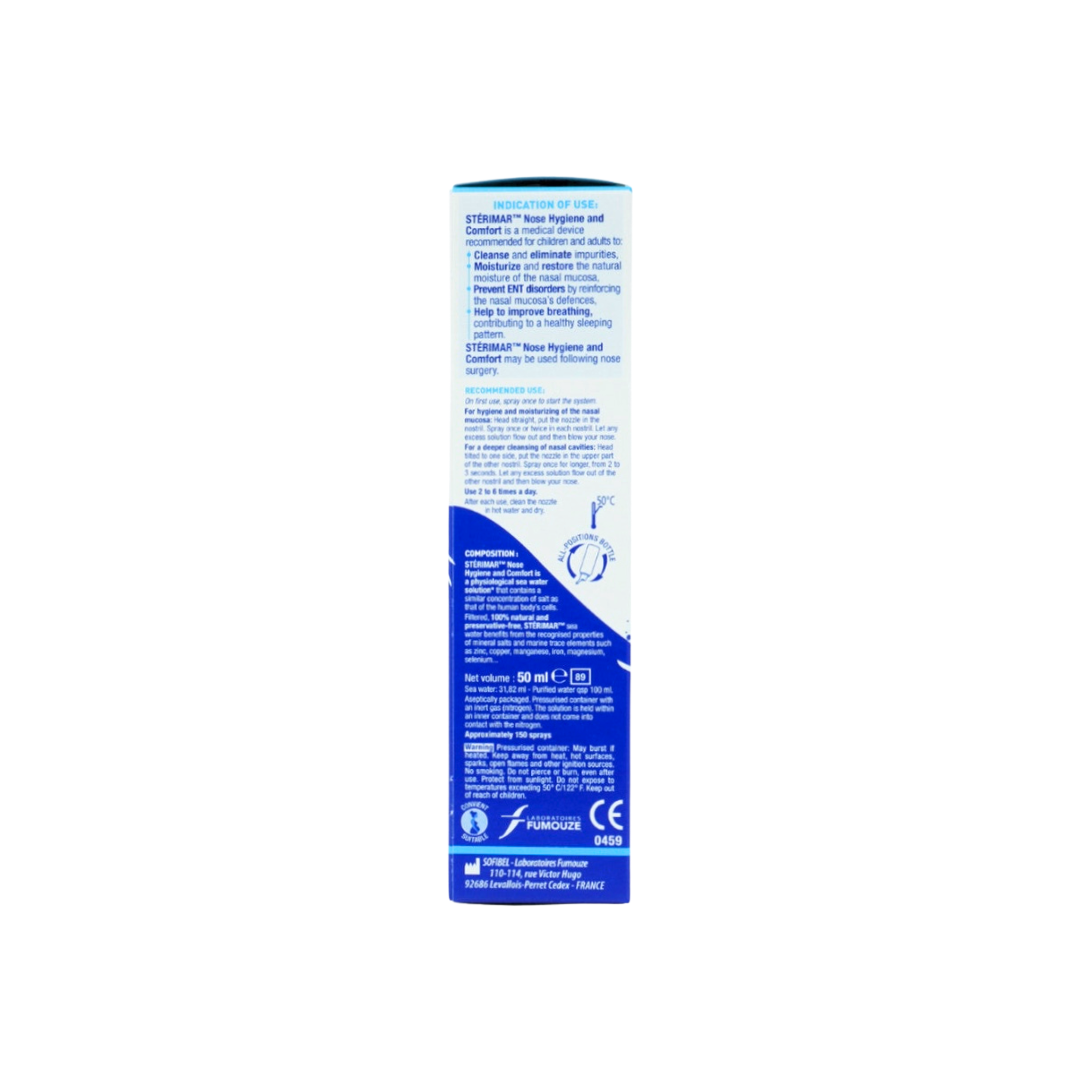 Sterimar Hygiene and Comfort Nasal Spray 50ml