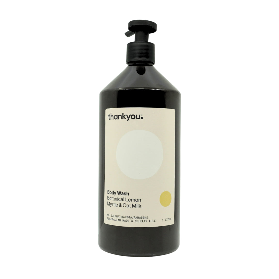 Thankyou Botanical Lemon Myrtle & Oat Body Wash 1L