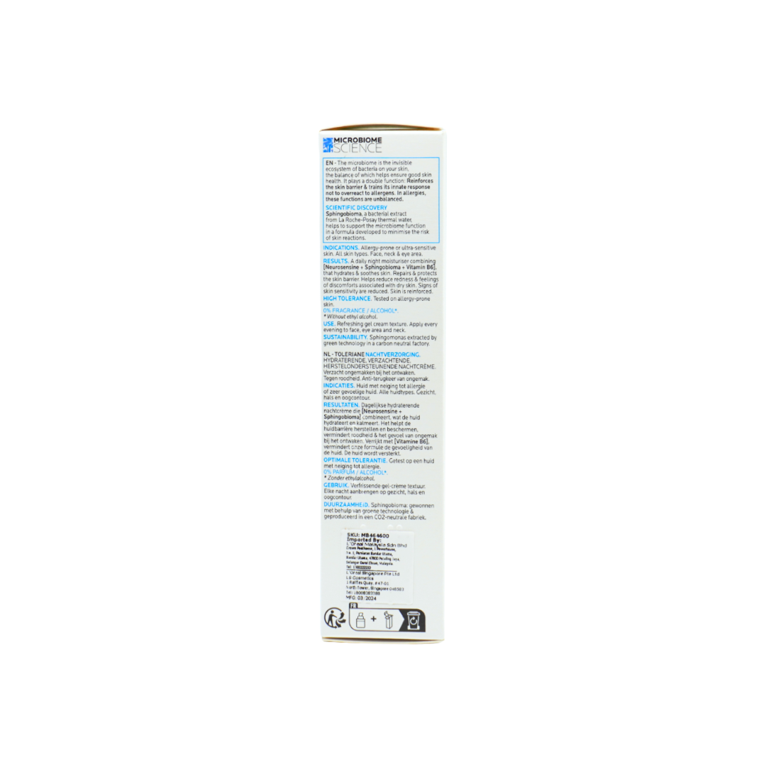 La Roche Posay Toleriane Dermallergo Night 40ml