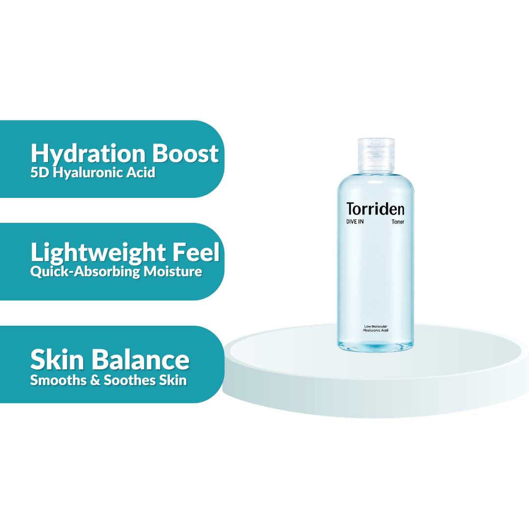 Torriden Dive-In Low Molecular Hyaluronic Acid Toner 300ml