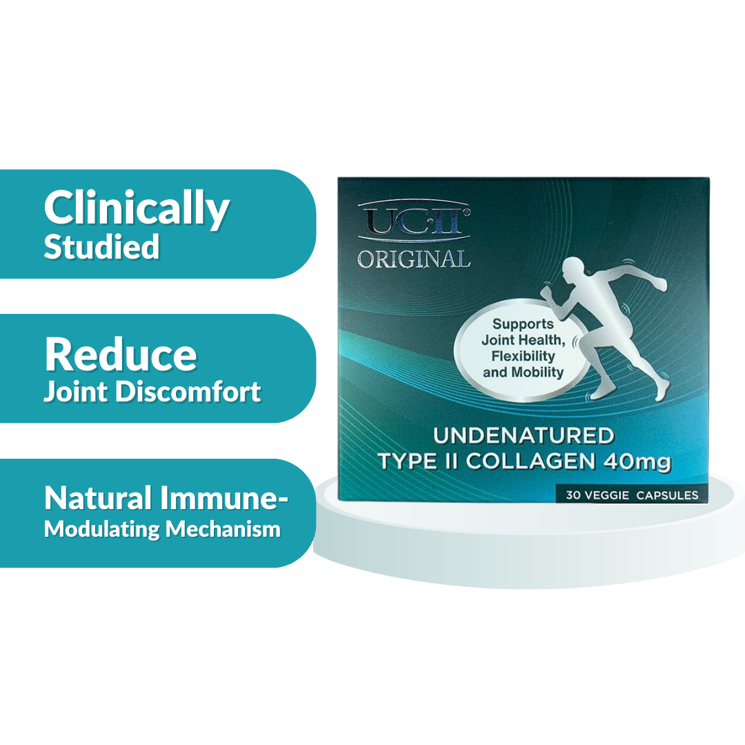 UC-II Original 40mg Undenatured Type II Collagen Capsules 30's