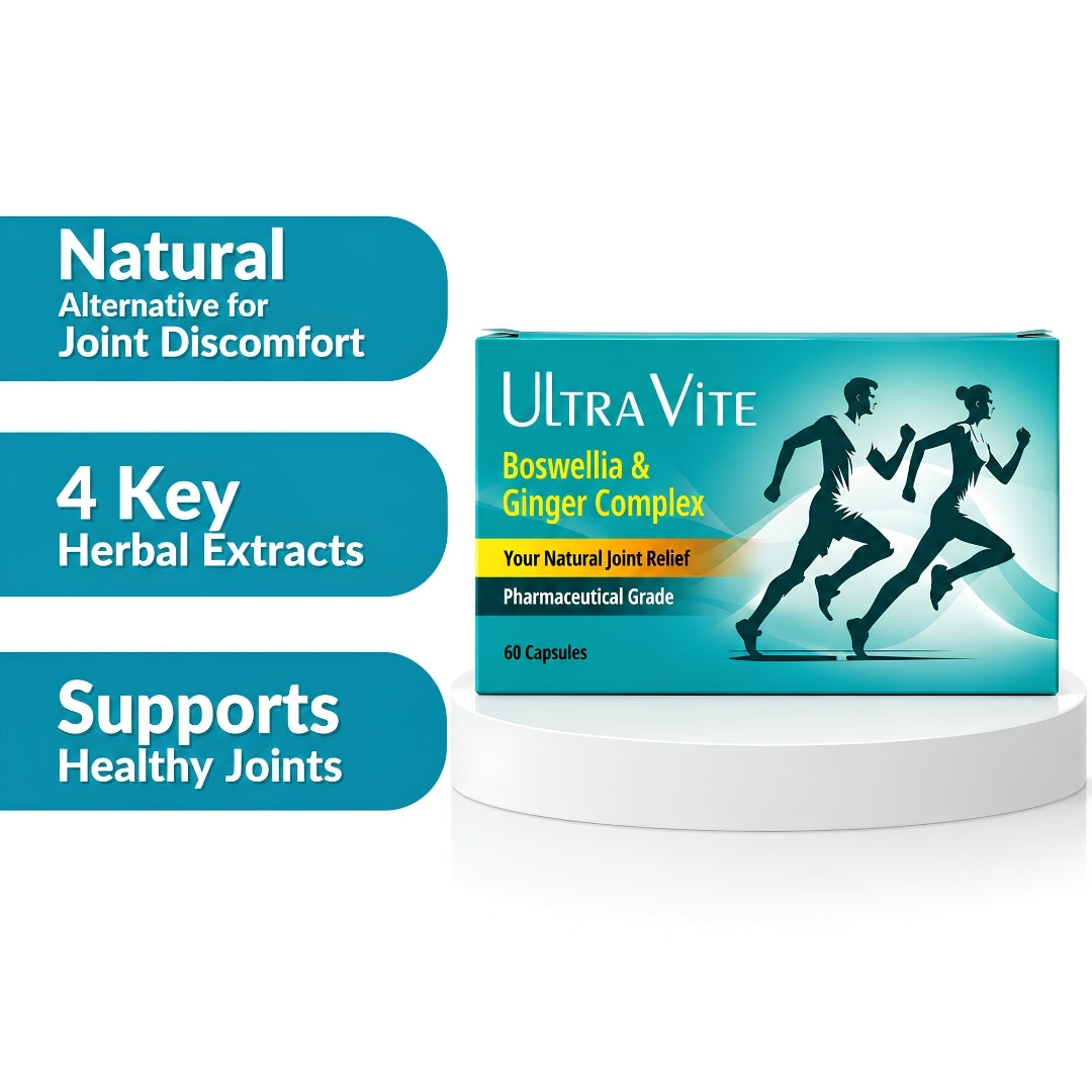 Ultravite Boswellia & Ginger Complex Capsules 60's