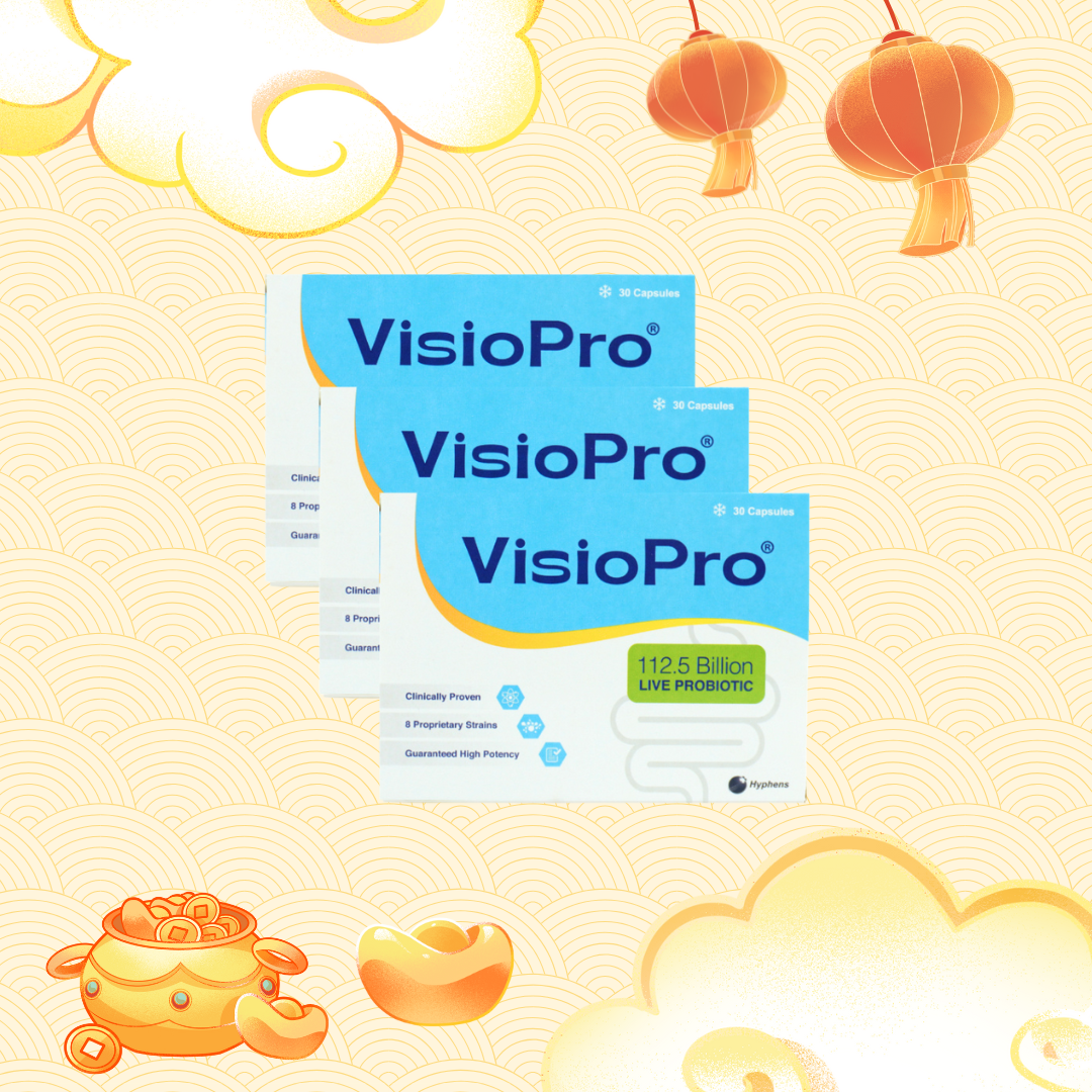 VisioPro (Vivomixx Rebranded) Probiotics Caps 30's [Bundle of 3]