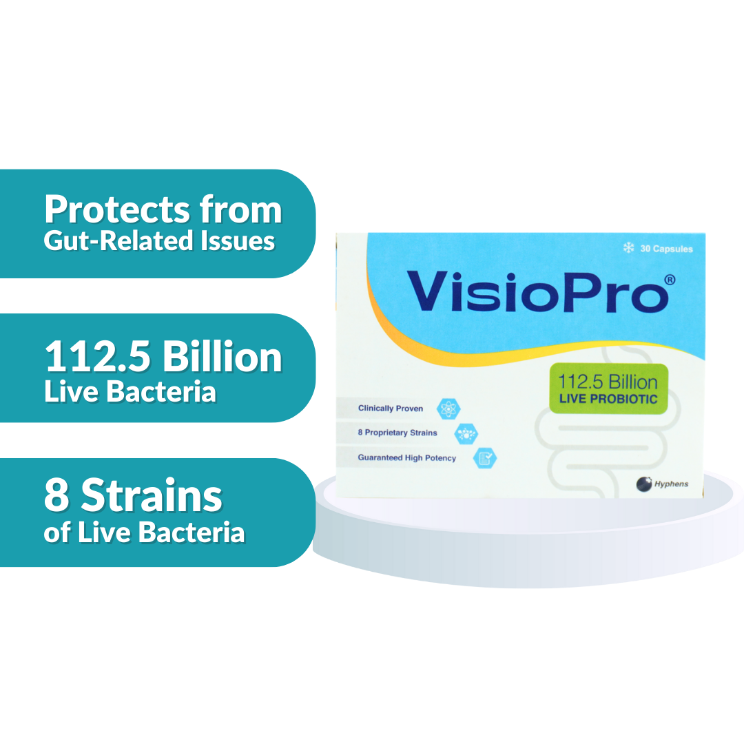 VisioPro (Vivomixx Rebranded) Probiotics Caps 30's [Bundle of 3]