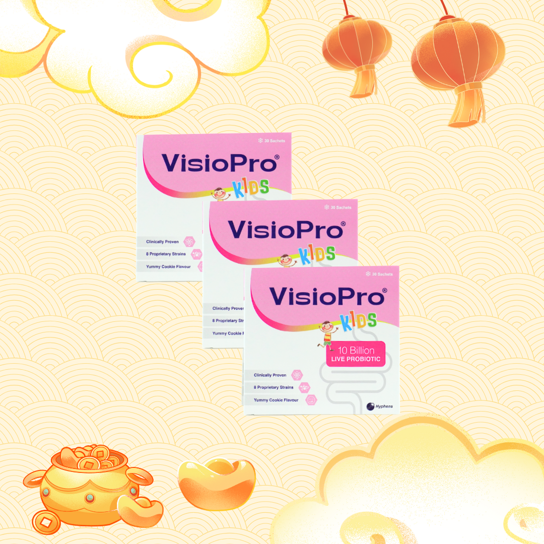 VisioPro (Vivomixx Rebranded) Kids Sachet 30's [Bundle of 3]