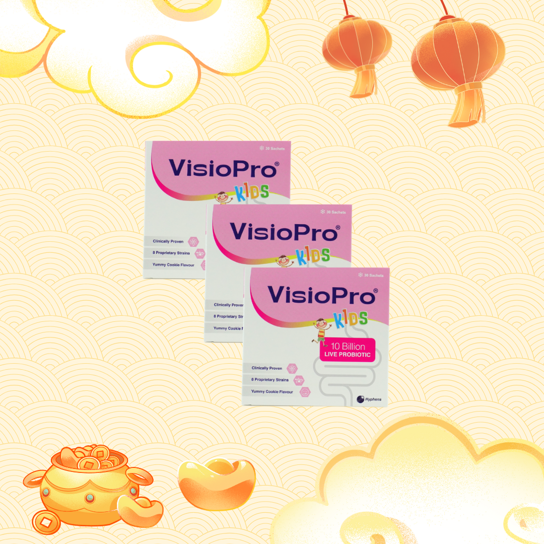 VisioPro (Vivomixx Rebranded) Kids Sachet 30's [Bundle of 3]
