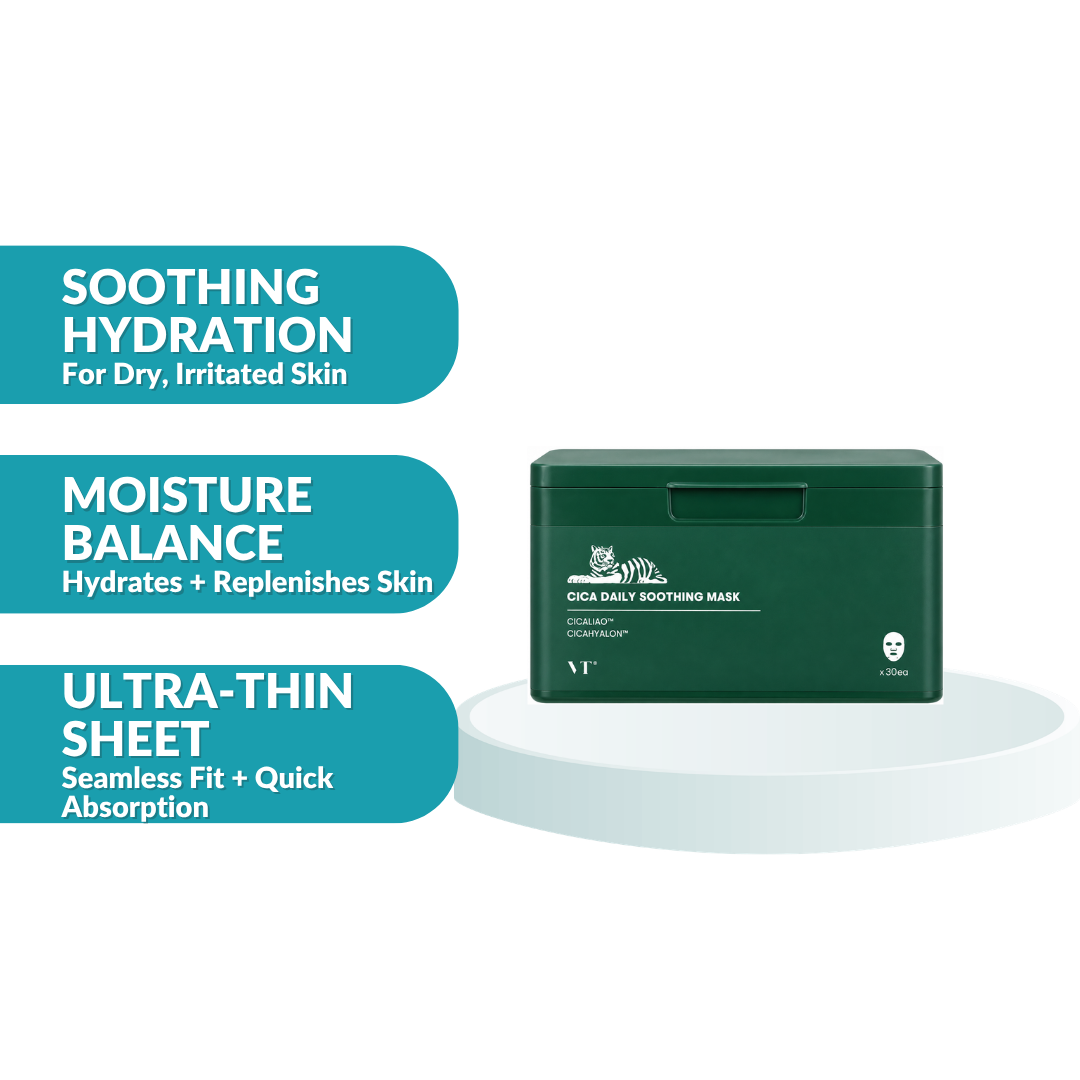 VT Cica Daily Soothing Mask 30's