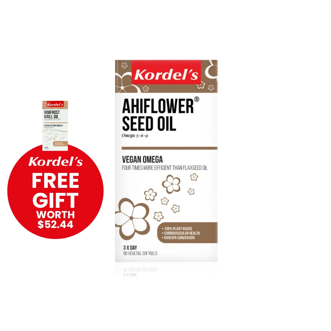 Kordel's Ahiflower Seed Oil Softgels 90's