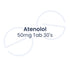 Atenolol 50mg Tab 30's