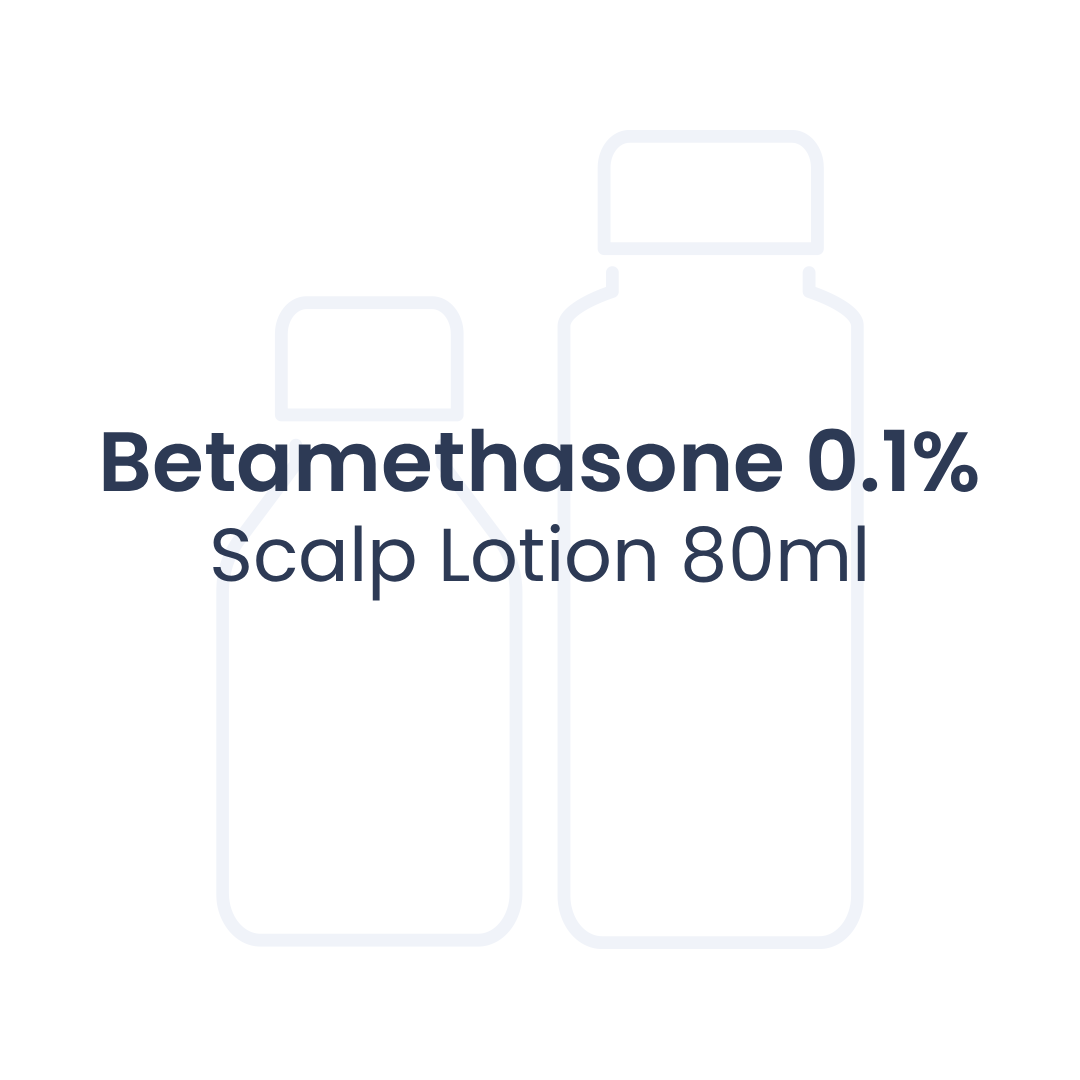 BETAMETHASONE 0.1% SCALP LOTION 80ML