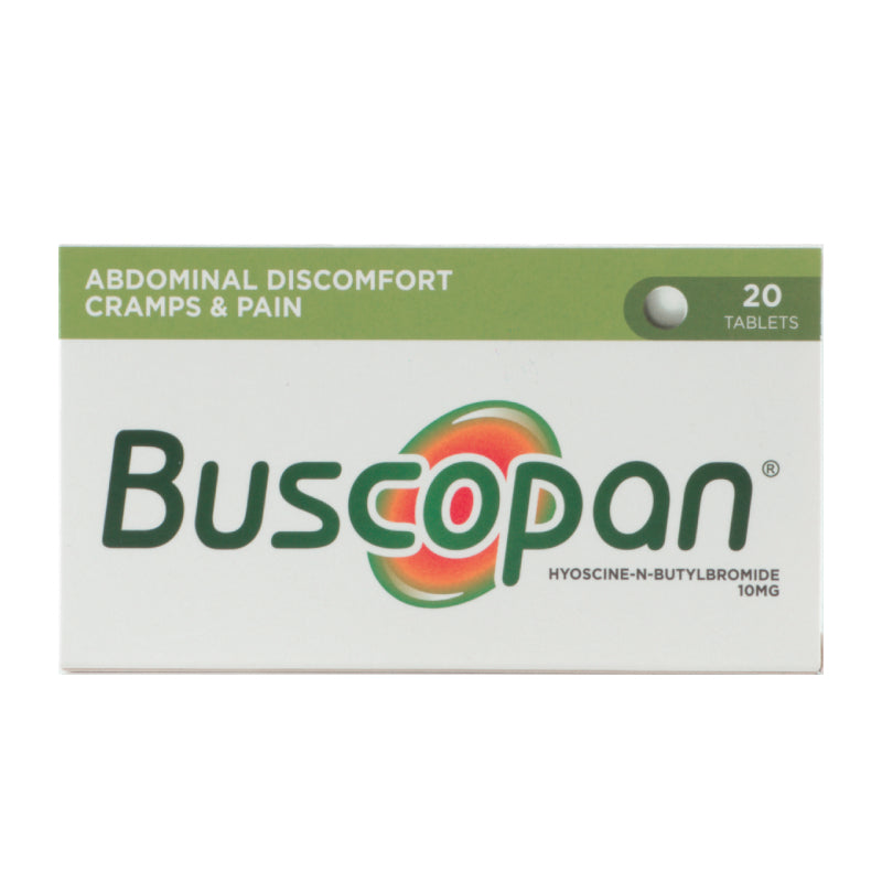 Buscopan（丁溴东莨菪碱）10毫克片剂，20片