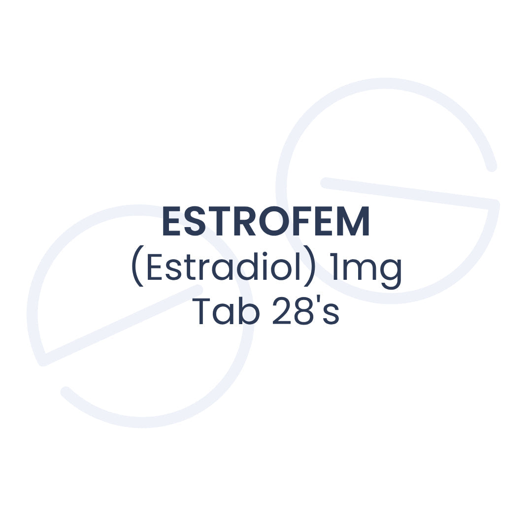 ESTROFEM（雌二醇）1毫克片剂，28片