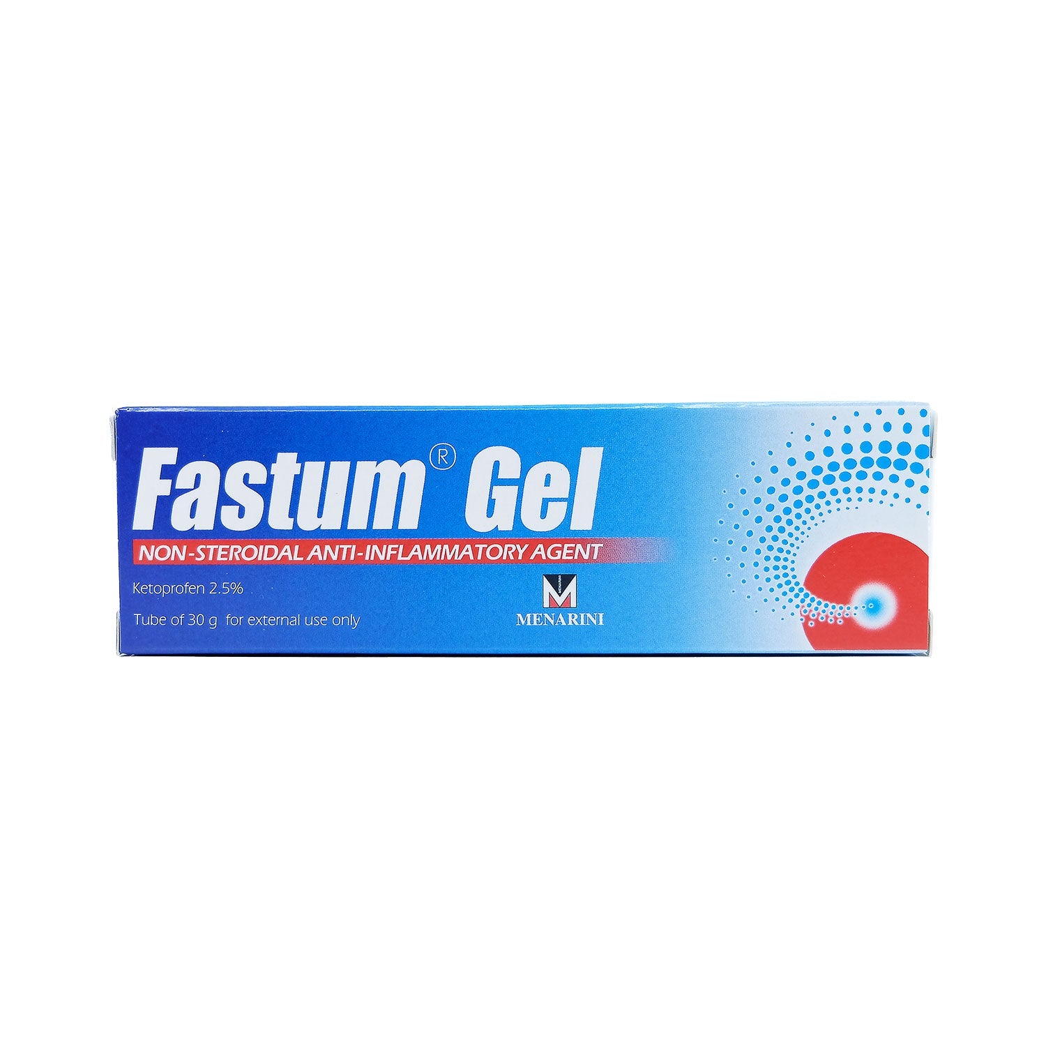 Fastum (Ketoprofen) 2.5% Gel 30g – Glovida Pharmacy