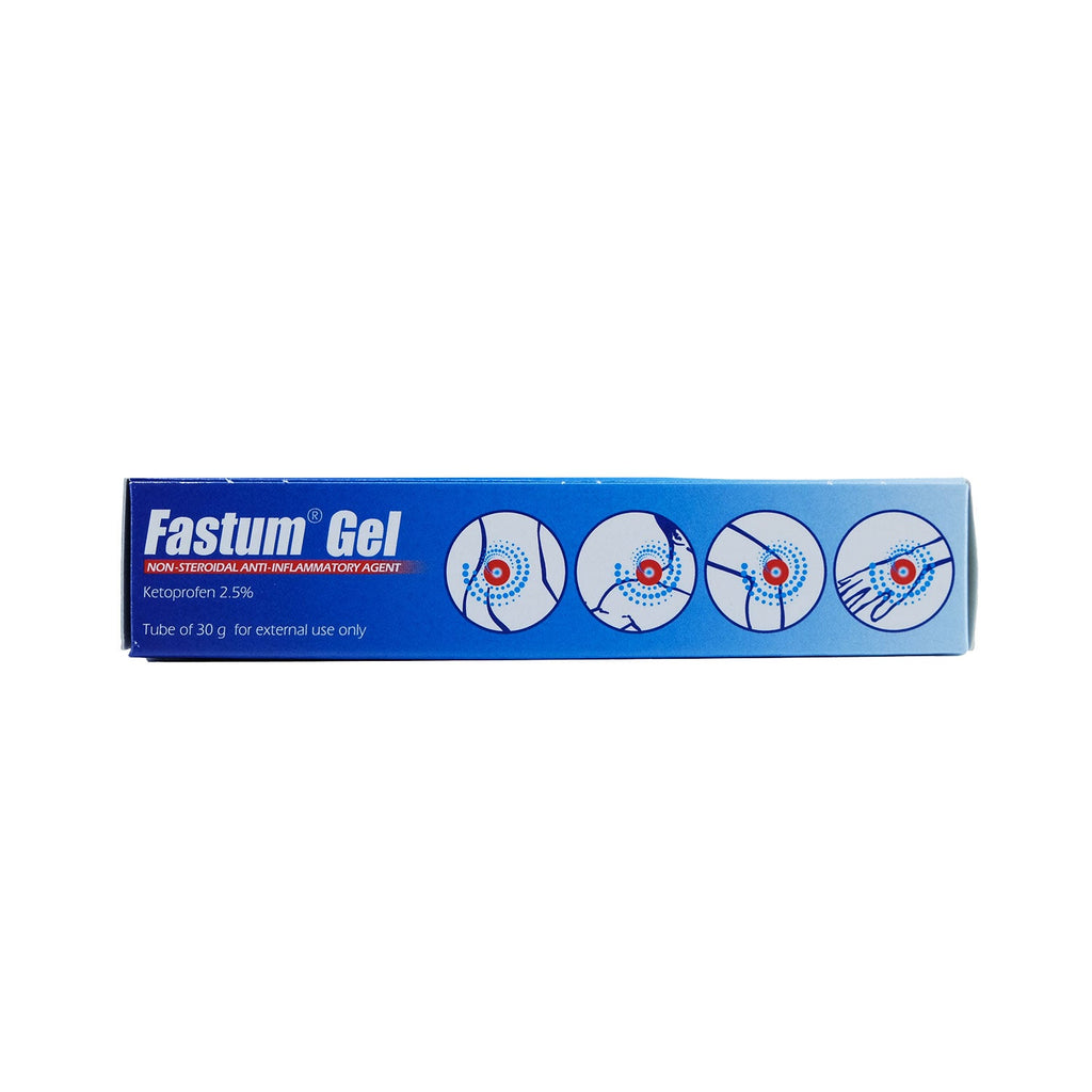 Fastum (Ketoprofen) 2.5% Gel 30g – Glovida Pharmacy