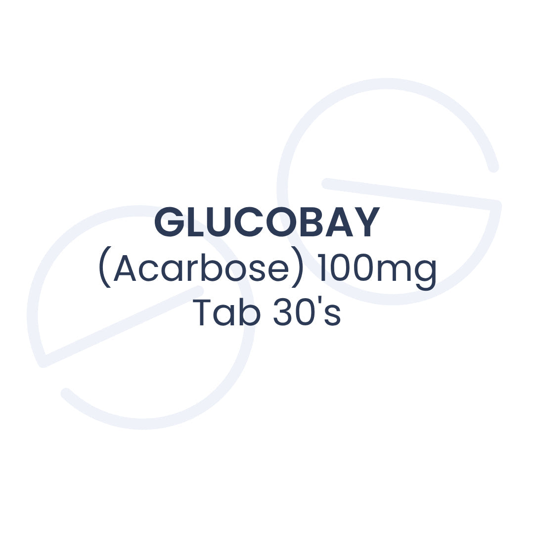 GLUCOBAY（阿卡波糖）100毫克片剂30片