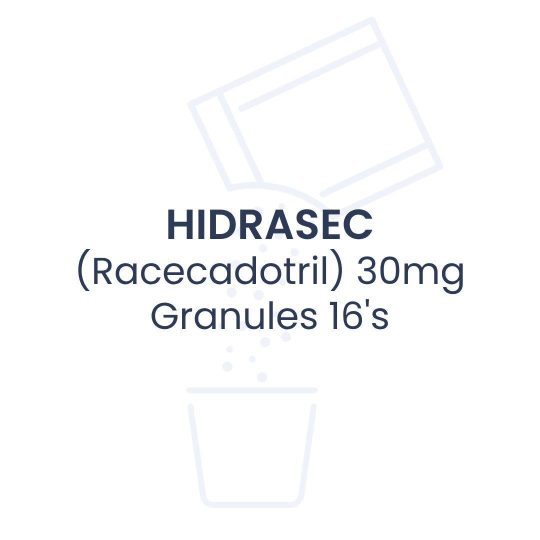 HIDRASEC（消旋卡多曲）30毫克颗粒16片