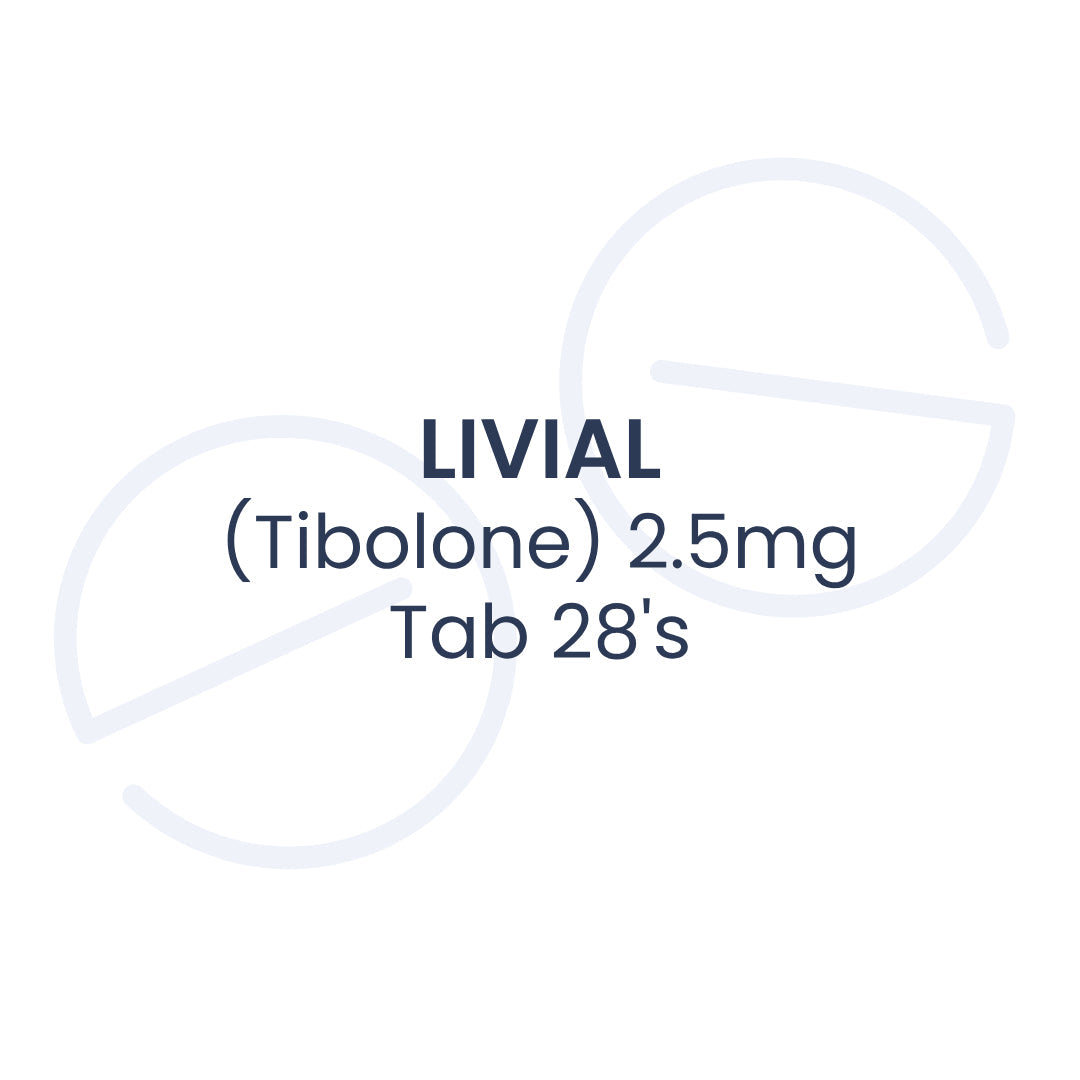 LIVIAL（替勃龙）2.5 毫克片剂 28 片