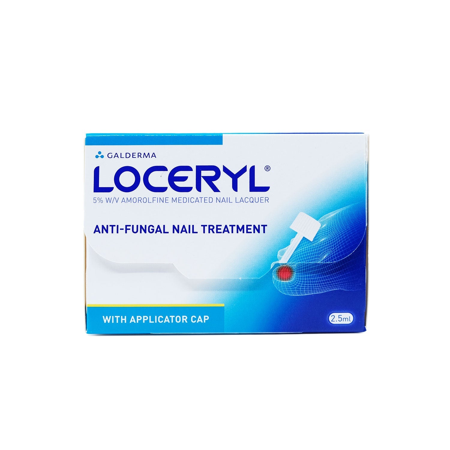 Loceryl 5% W/V 阿莫罗芬药用指甲油 2.5ml