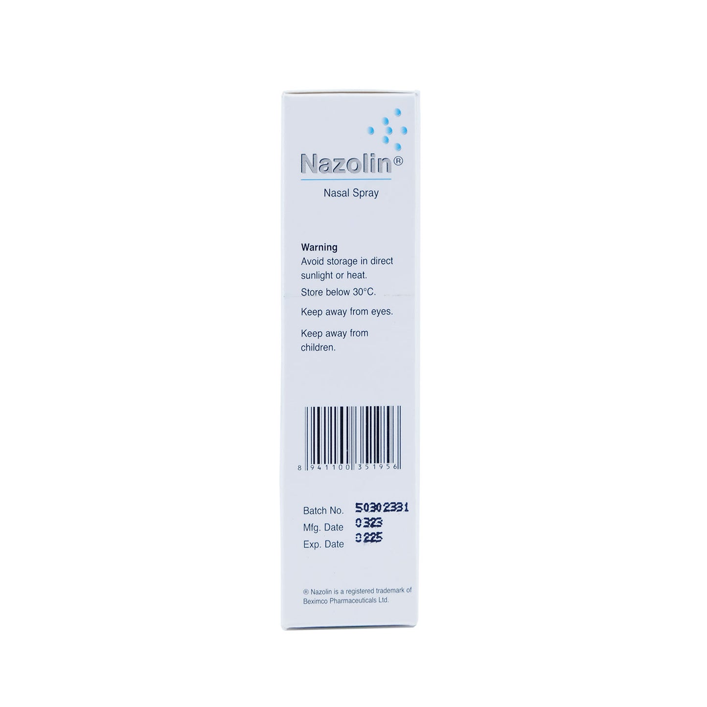 Nazolin Oxymetazoline HCL 0.05% Nasal Spray