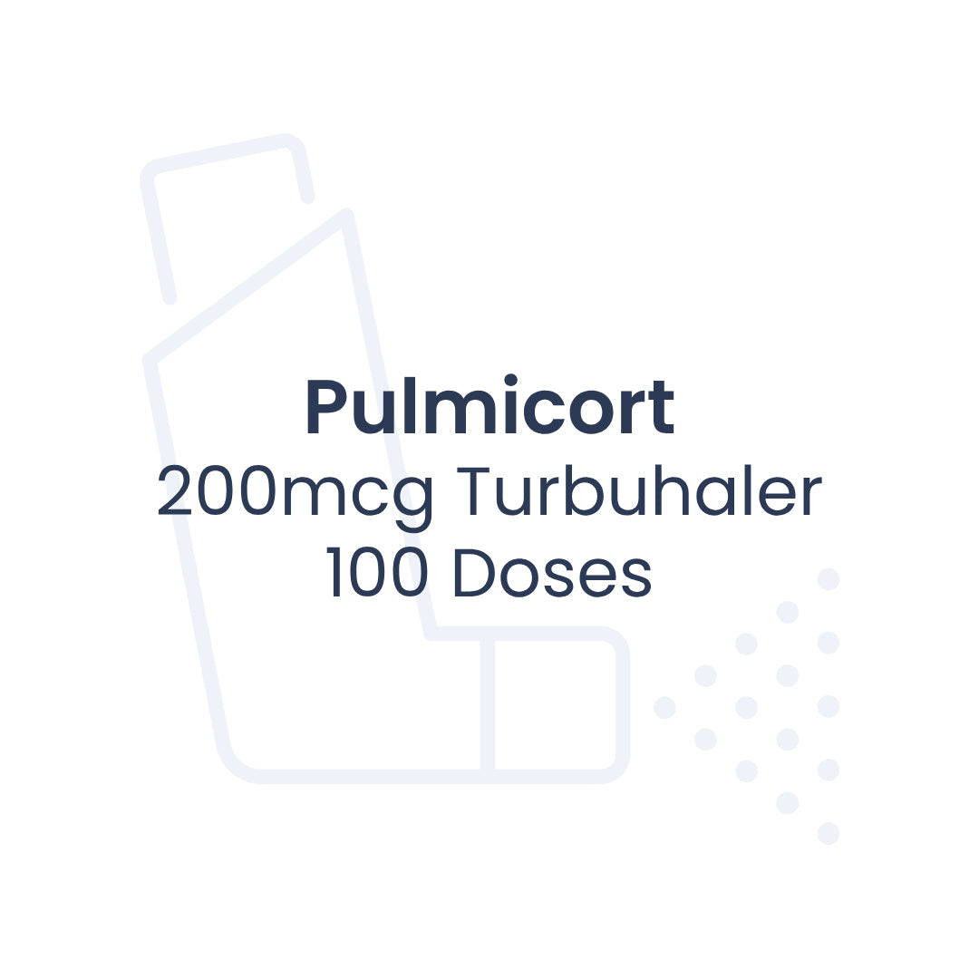 Pulmicort 200mcg Turbuhaler 100剂