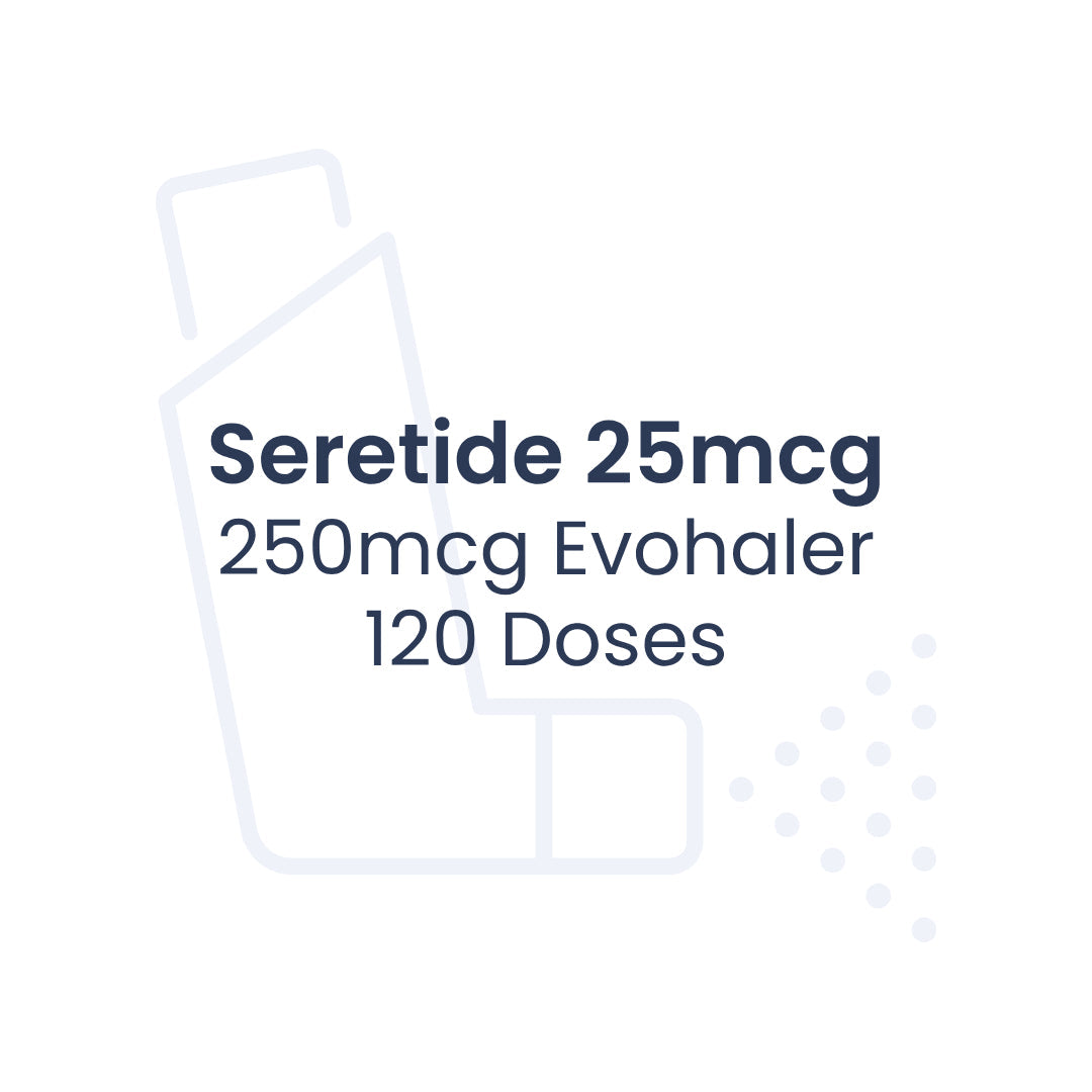 Seretide 25mcg / 250mcg Evohaler 120 剂