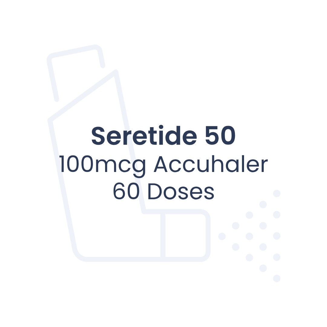 Seretide 50 / 100mcg Accuhaler 60 剂量