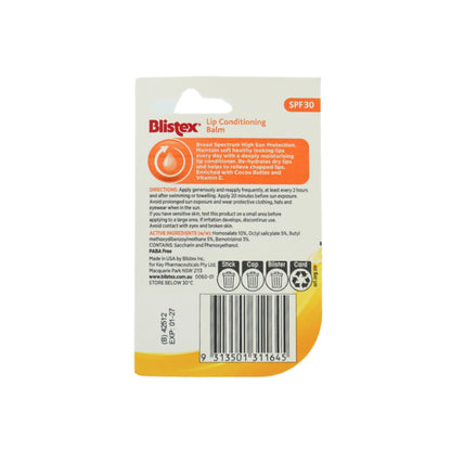 Blistex Lip Conditioning Balm SPF30 4.25g