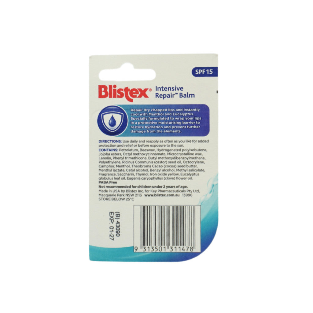 Blistex Intensive Repair Balm 4.25g