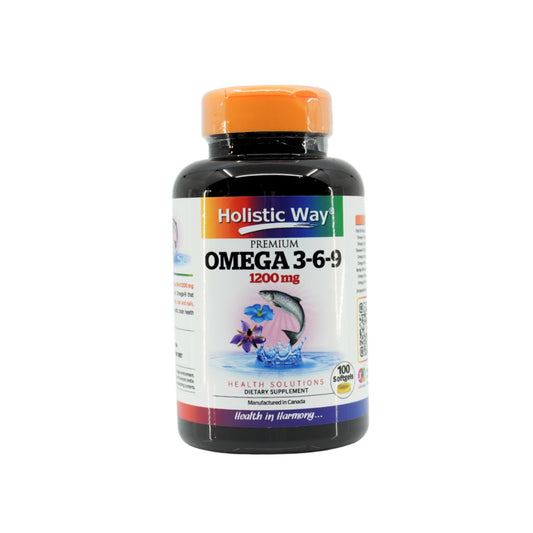 Holistic Way Omega 3-6-9 1200 毫克软胶囊 100 粒