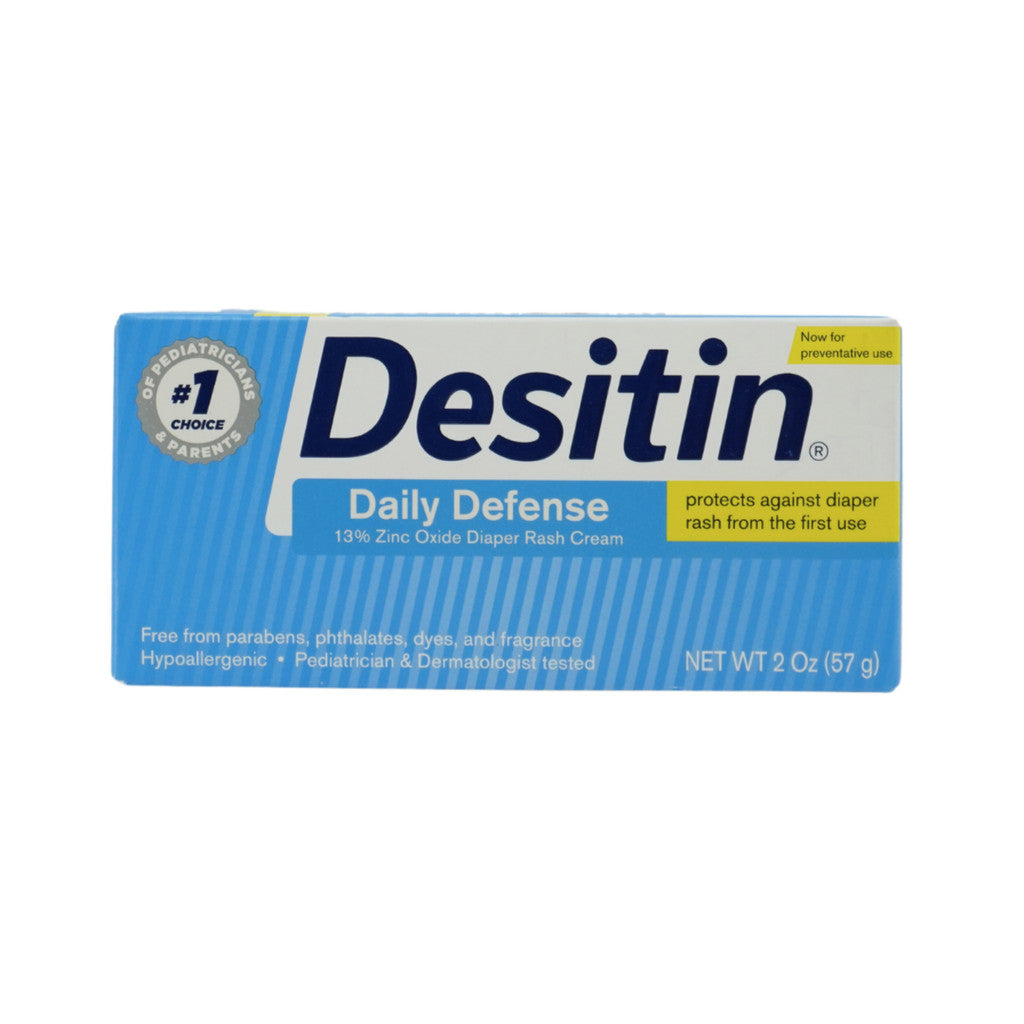 Desitin Daily Defense 13% Zinc Oxide Diaper Rash Cream 57g