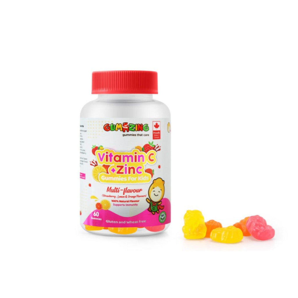 Gumazing Vitamin C & Zinc Gummies 60's