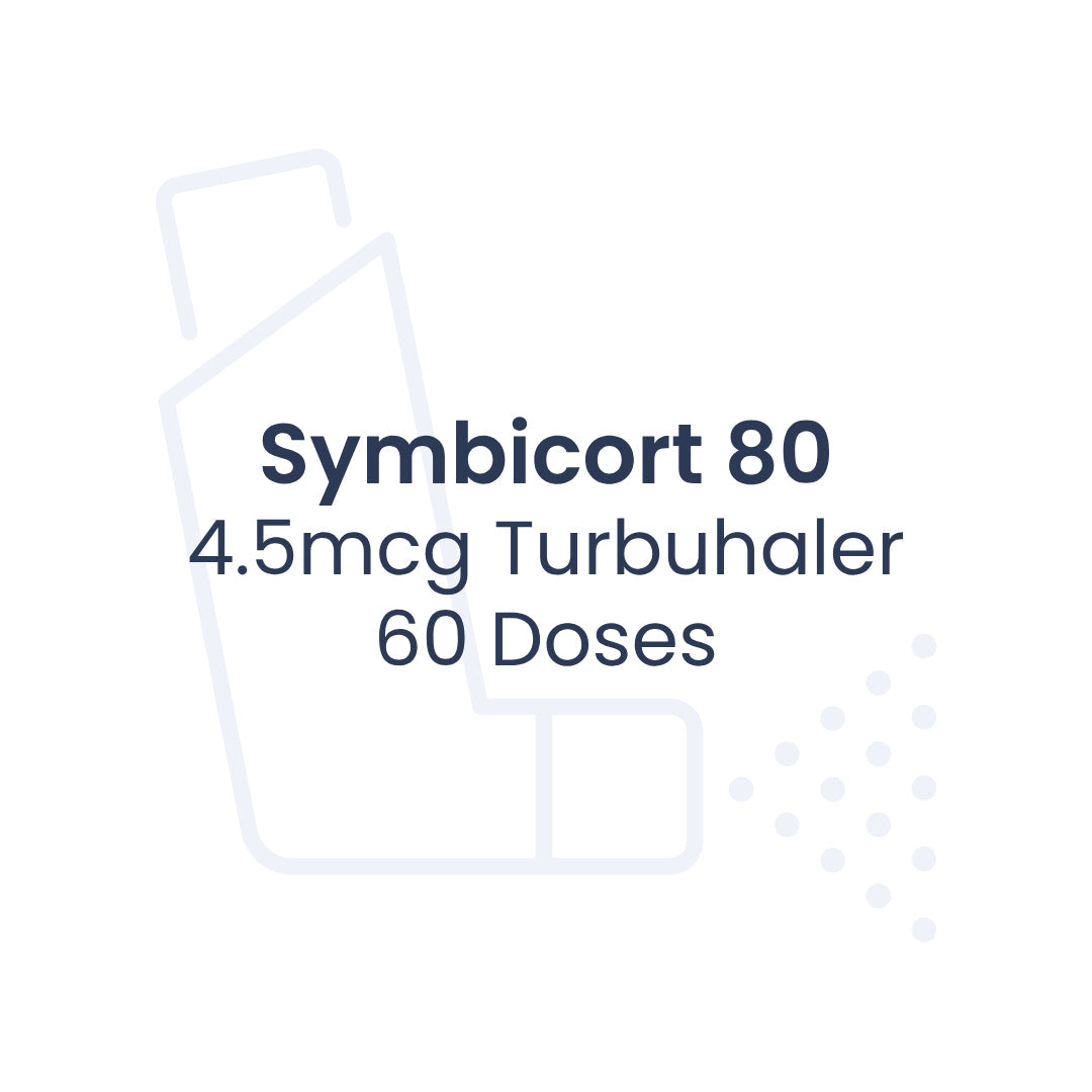 Symbicort 80 / 4.5mcg Turbuhaler 60剂