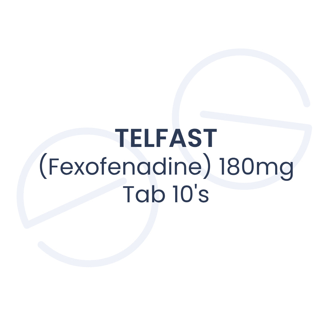 TELFAST（非索非那定）180毫克片剂，10片