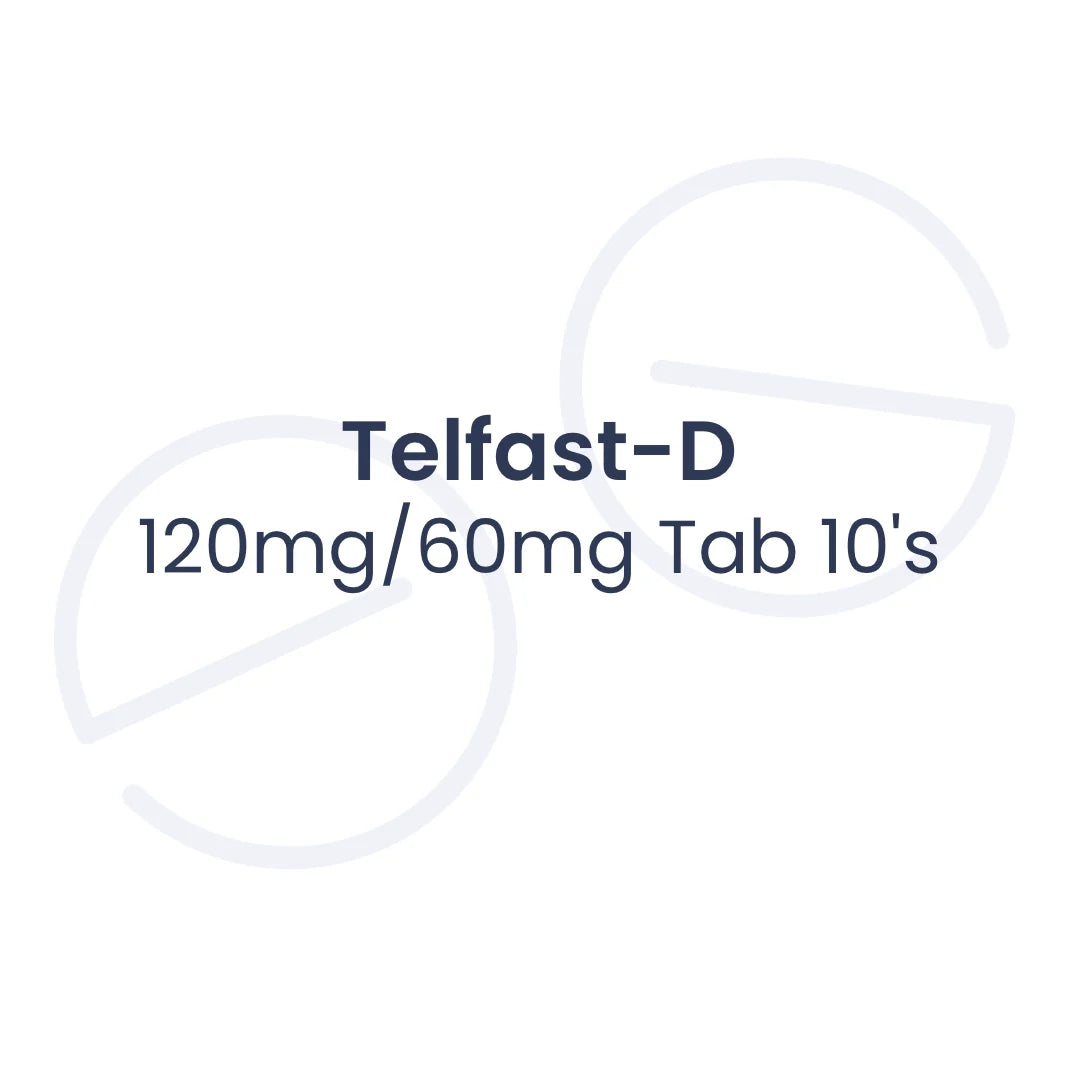Telfast-D 120毫克/60毫克片剂 10片