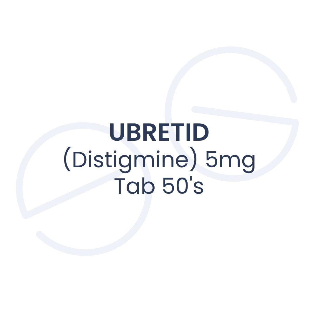UBRETID（地斯的明）5毫克片剂，50片