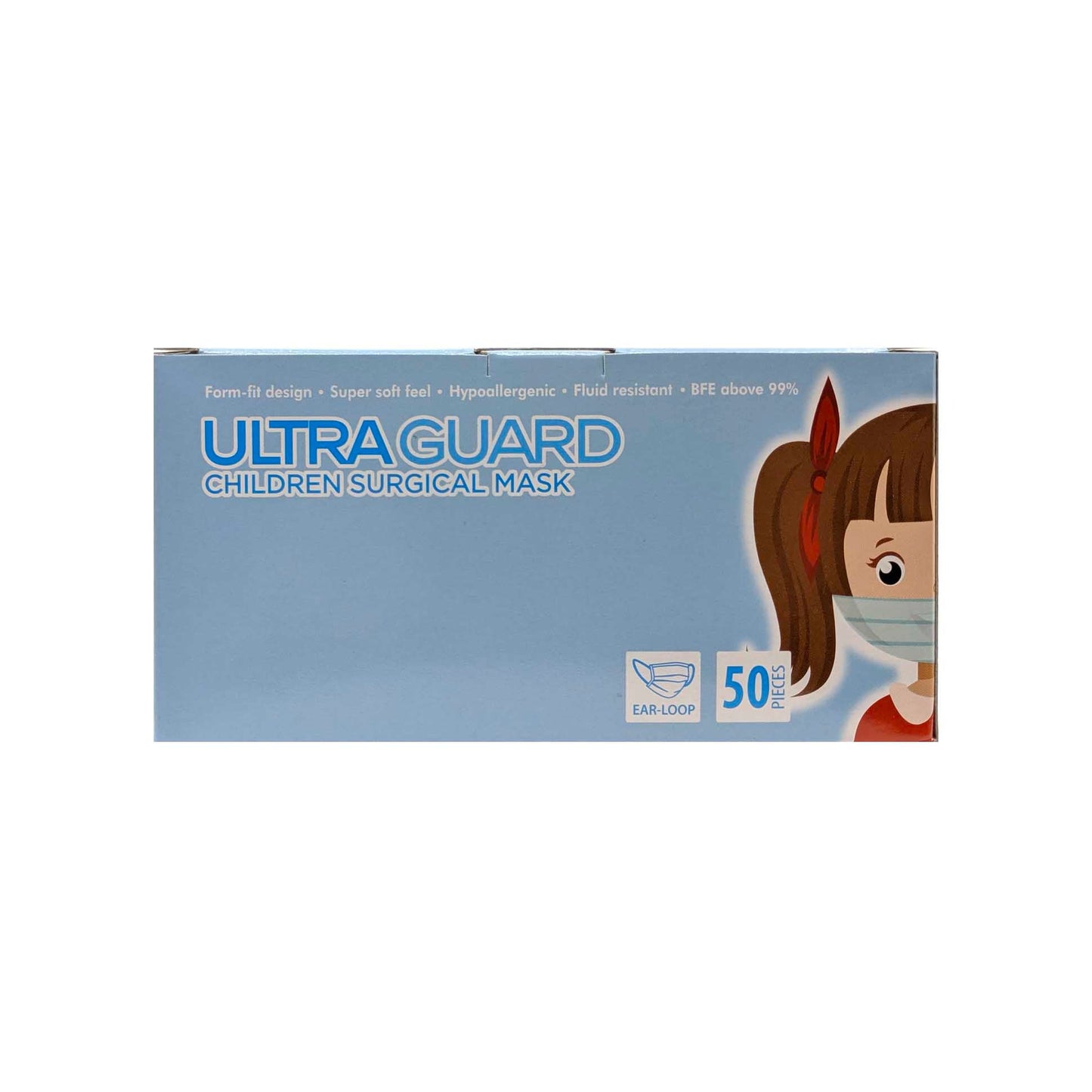 Ultra Guard 儿童三层医用口罩 50 片（赠品）