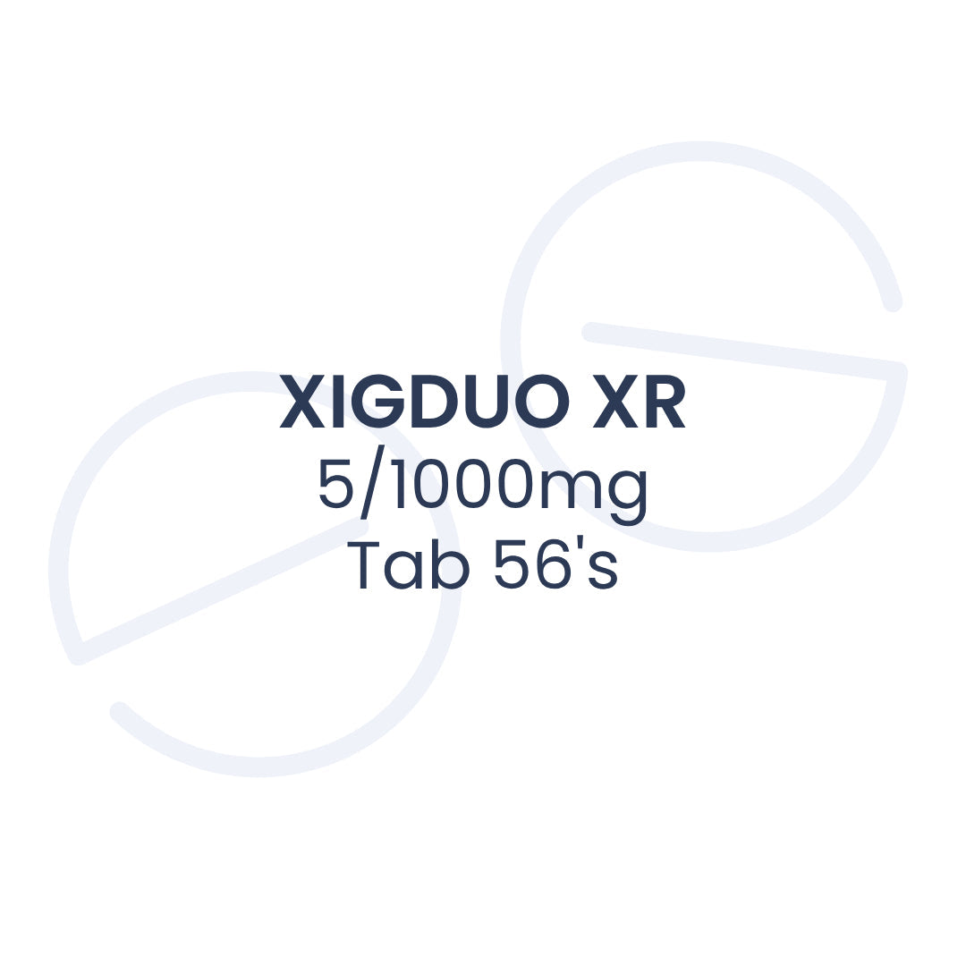 XIGDUO XR 5/1000MG 片剂,56片