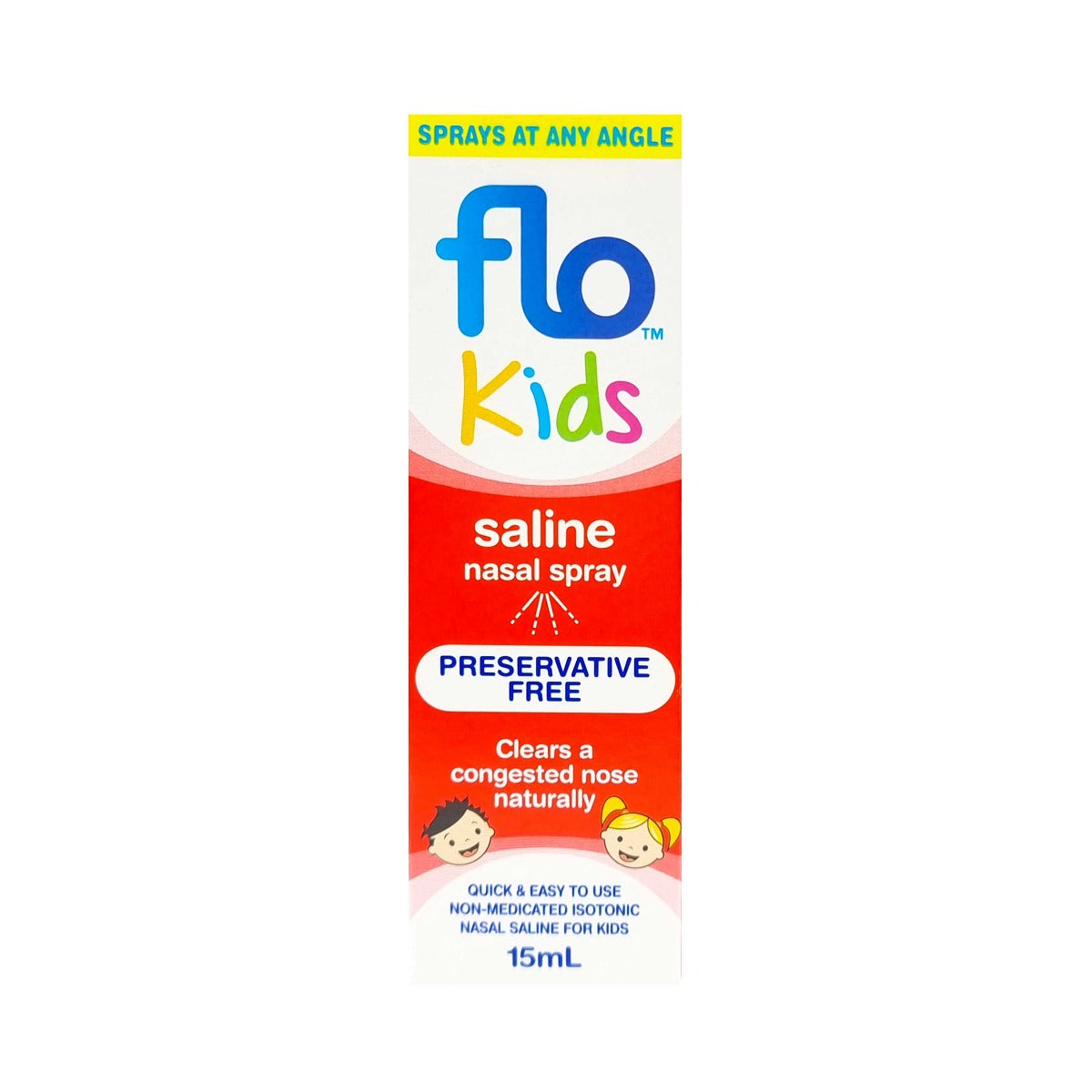 Flo Kids Saline Nasal Spray 15ml