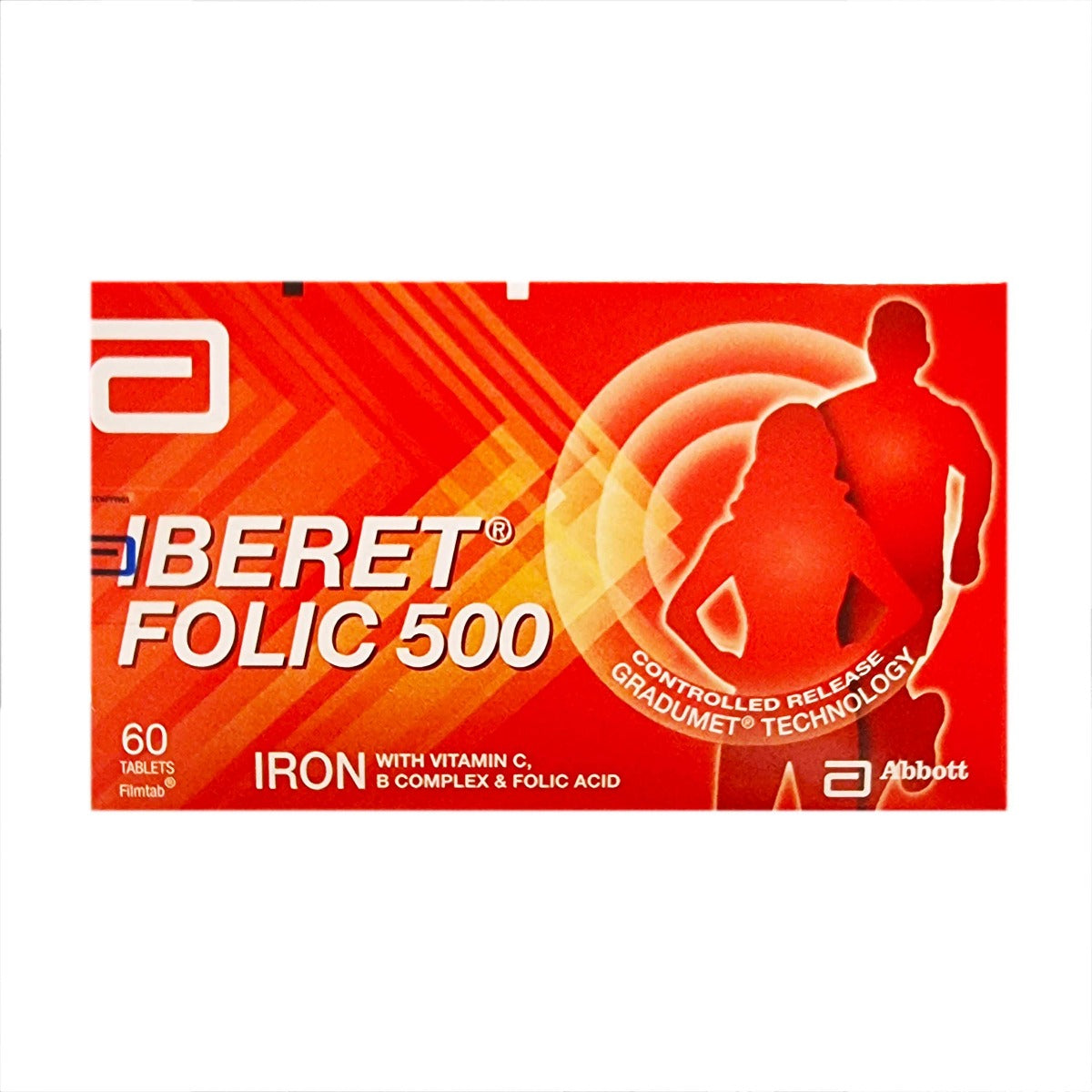 Iberet Folic 500 Tablets 60's